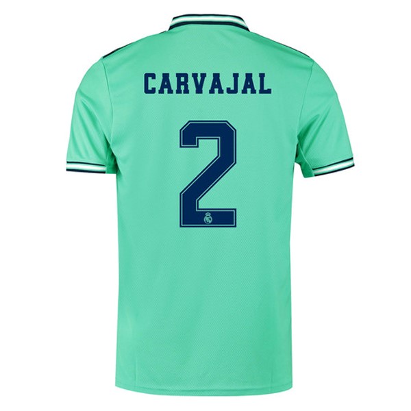 Camiseta Real Madrid NO.2 Carvajal 3ª 2019/20 Verde